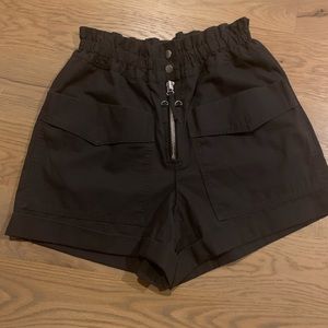 Isabel Marant Lizy Cotton Canvas Shorts sz 40 NWT